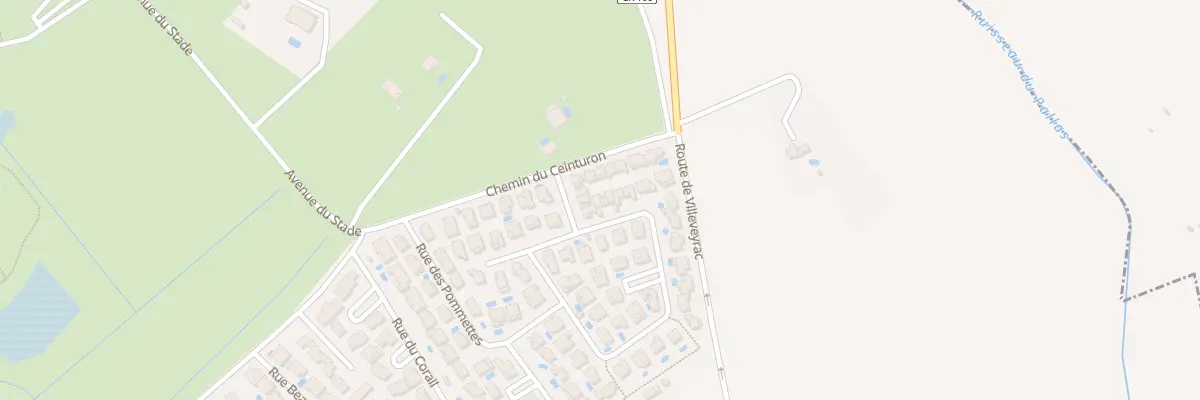 Plan du 62B Rue de l’Oree du Lac à Mèze