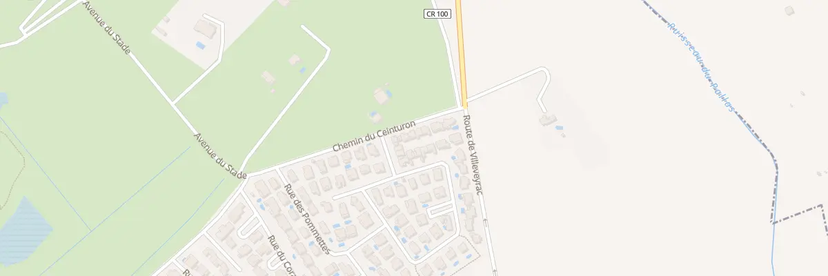 Plan du 3B Che du Ceinturon à Mèze