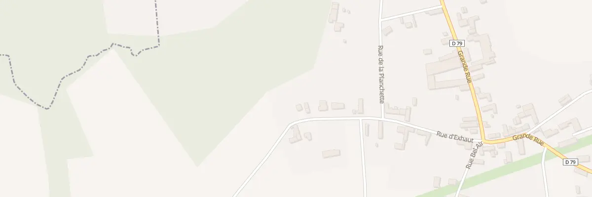 Plan du 16 Rue d’Exhaut à Flacy