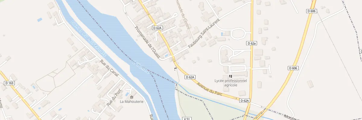 Plan du 2 Av du Parc à Champs-sur-Yonne