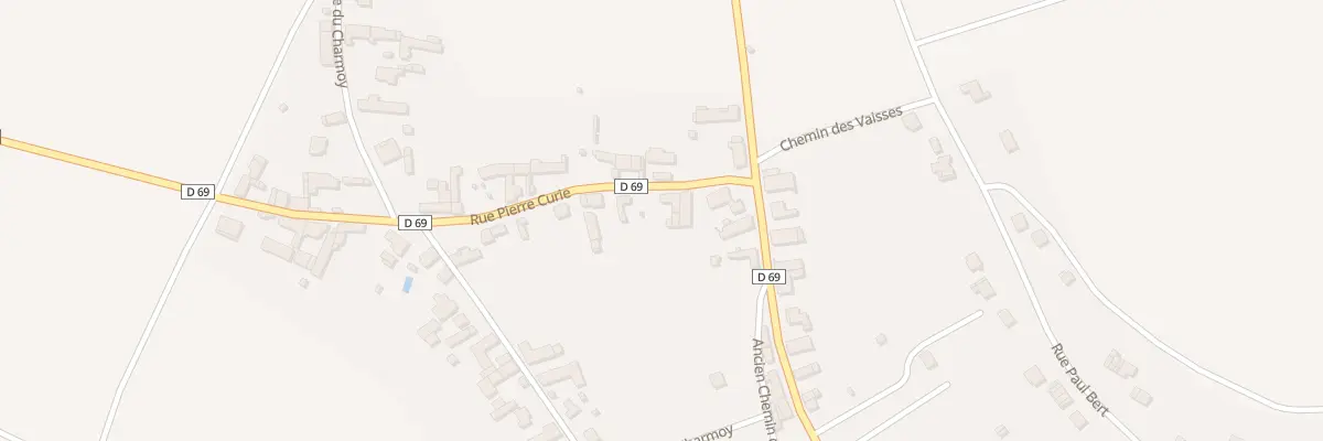 Plan du 4 Rue Pierre Curie à Bellechaume