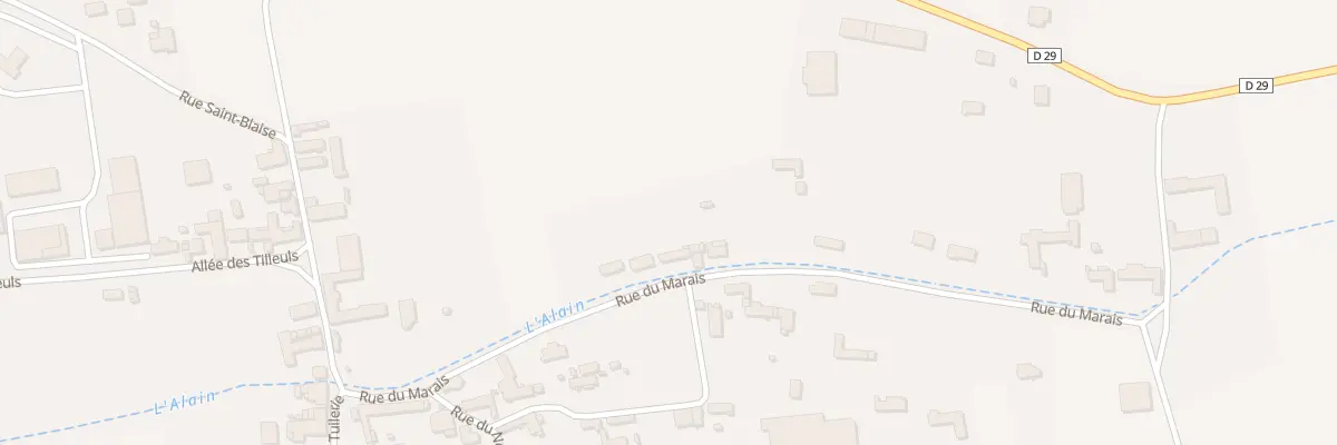 Plan du 7 Rue du Marais à Pouy-sur-Vannes