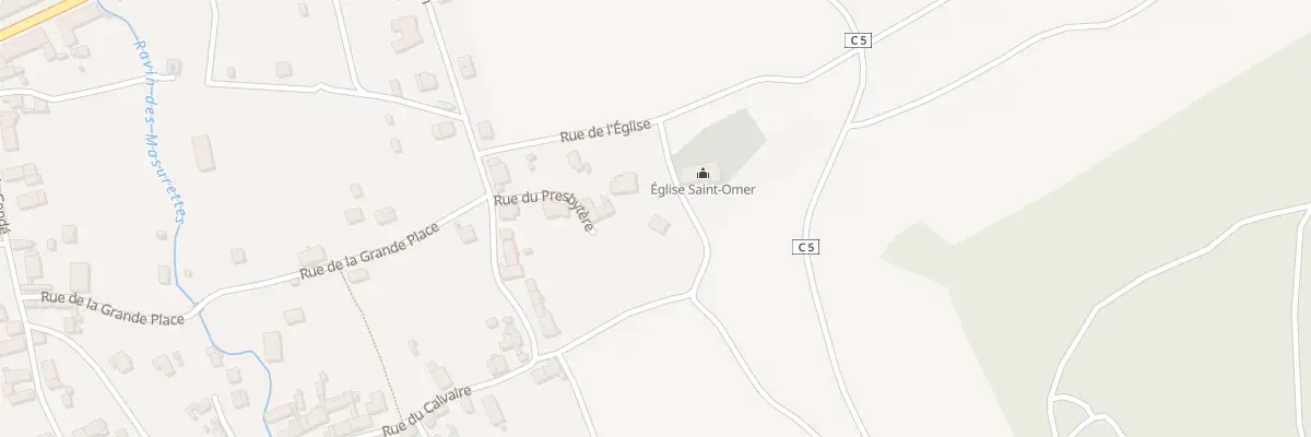 Plan du 18 Rue du Presbytere à Courthiézy