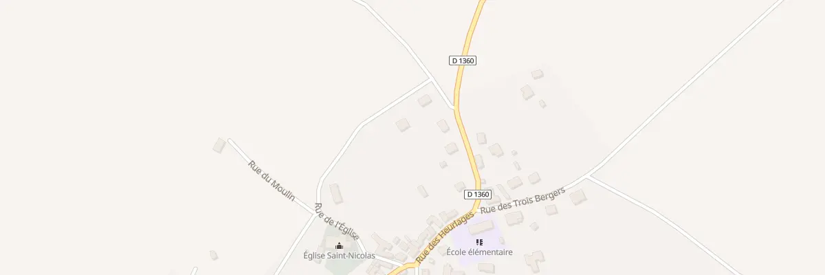 Plan du 7 Rue de la Queue de l’Etang à Paars