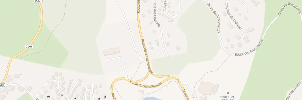 Plan du 6065 La Motte à Saint-Rémy-sur-Durolle