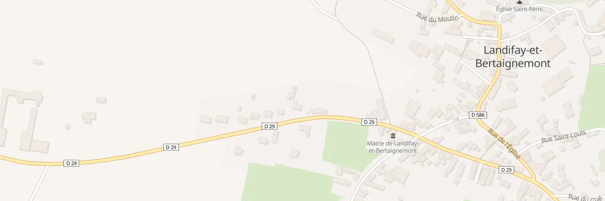 Plan du 18 Rue de Saint-quentin à Landifay-et-Bertaignemont