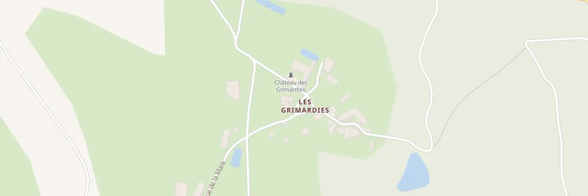 Plan du 5065 Les Grimardies à Augerolles