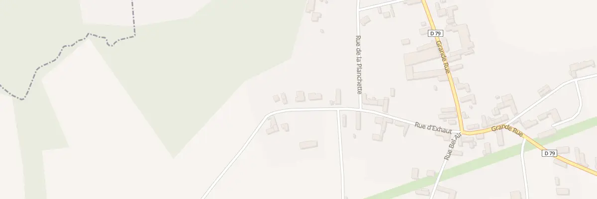 Plan du 14 Rue d’Exhaut à Flacy