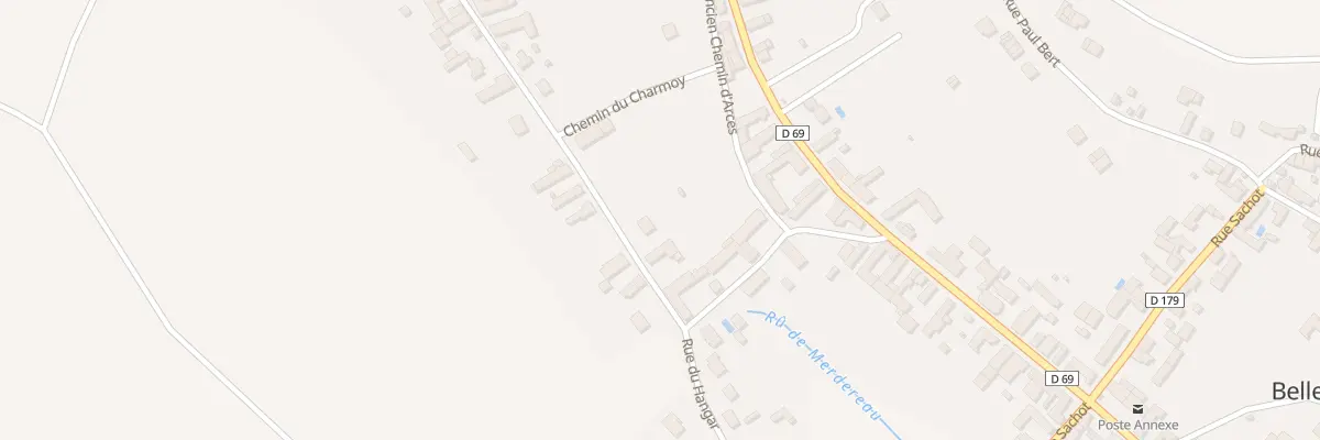 Plan du 9013 Rue du Charmoy à Bellechaume