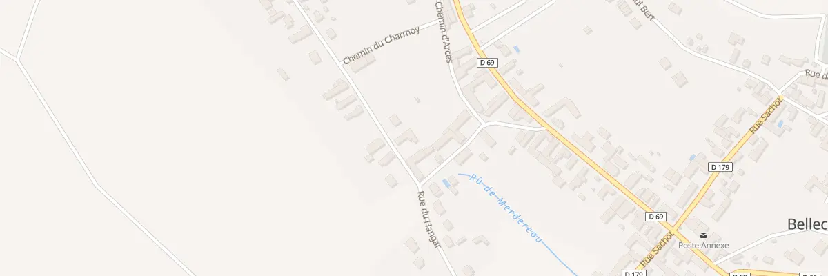 Plan du 9 Rue du Charmoy à Bellechaume