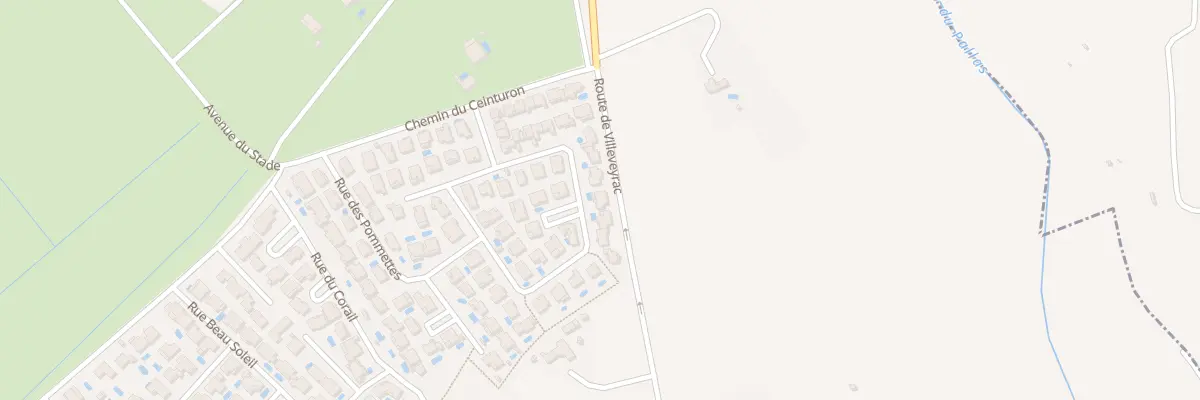 Plan du 48 Rue de l’Oree du Lac à Mèze