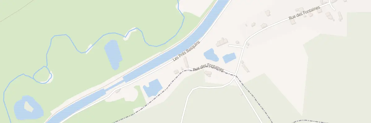 Plan du 9 Rue des Fontaines à Tupigny
