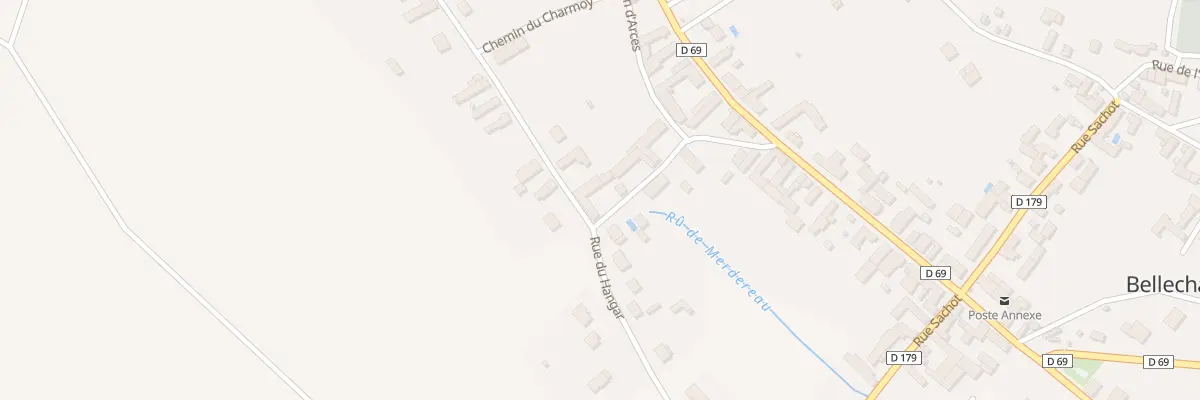 Plan du 7 Rue du Charmoy à Bellechaume