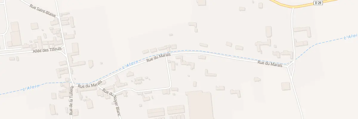 Plan du 6 Rue du Marais à Pouy-sur-Vannes