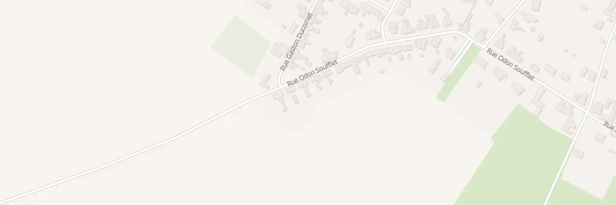 Plan du 47 Rue Odon Soufflet à Poix-du-Nord
