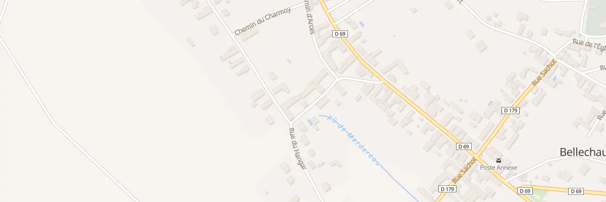 Plan du 5 Rue du Charmoy à Bellechaume
