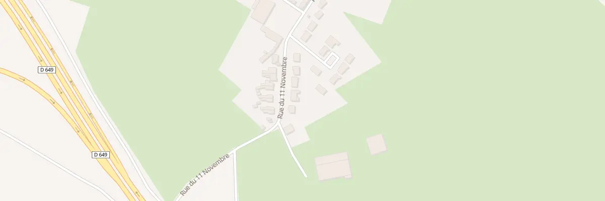 Plan du 51 Rue du 11 Novembre à Curgies