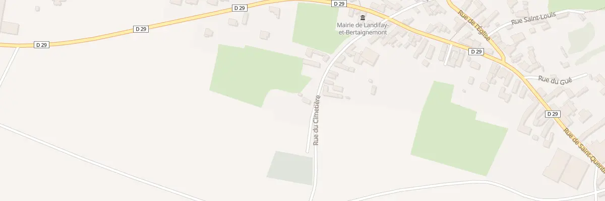 Plan du 4 Rue du Cimetiere à Landifay-et-Bertaignemont
