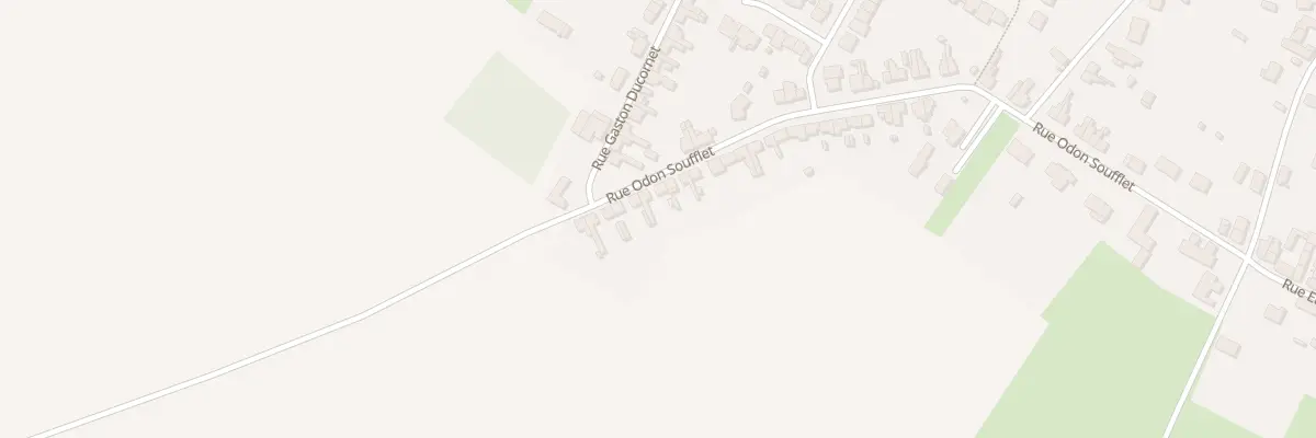 Plan du 45 Rue Odon Soufflet à Poix-du-Nord