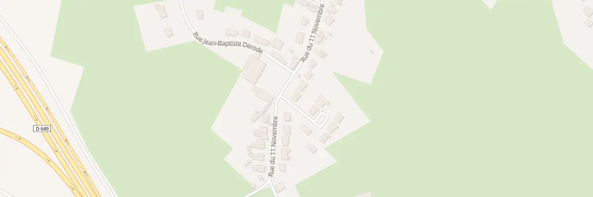 Plan du 43 Rue du 11 Novembre à Curgies
