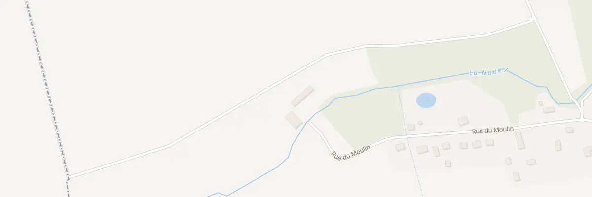 Plan du 33 Rue du Moulin à La Noue