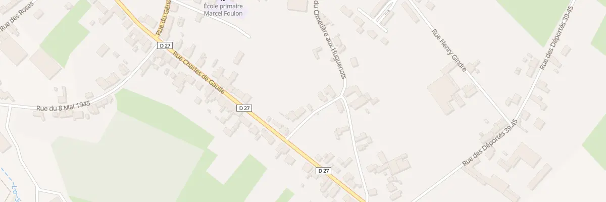 Plan du 1 Rue Georges Joassart à Wassigny