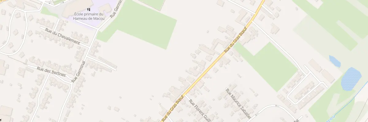 Plan du 91 Rue Gras Boeuf à Condé-sur-l’Escaut