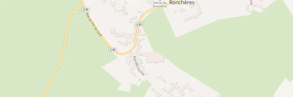 Plan du 2 Rue Principale à Ronchères