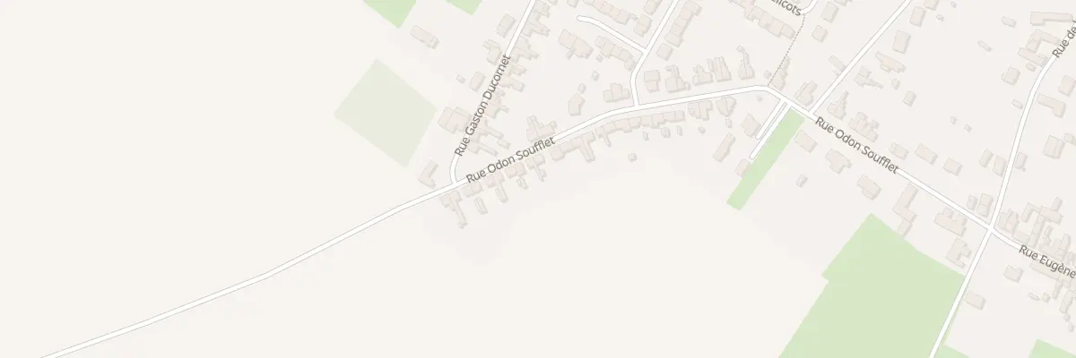 Plan du 39 Rue Odon Soufflet à Poix-du-Nord