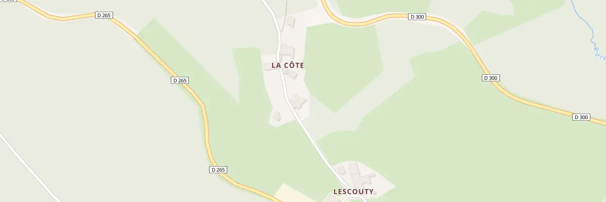 Plan du 5176 La Cote à Saint-Bonnet-le-Bourg