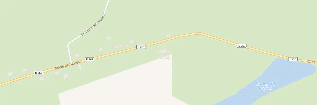 Plan du 20 Rte des Roses à Charrin