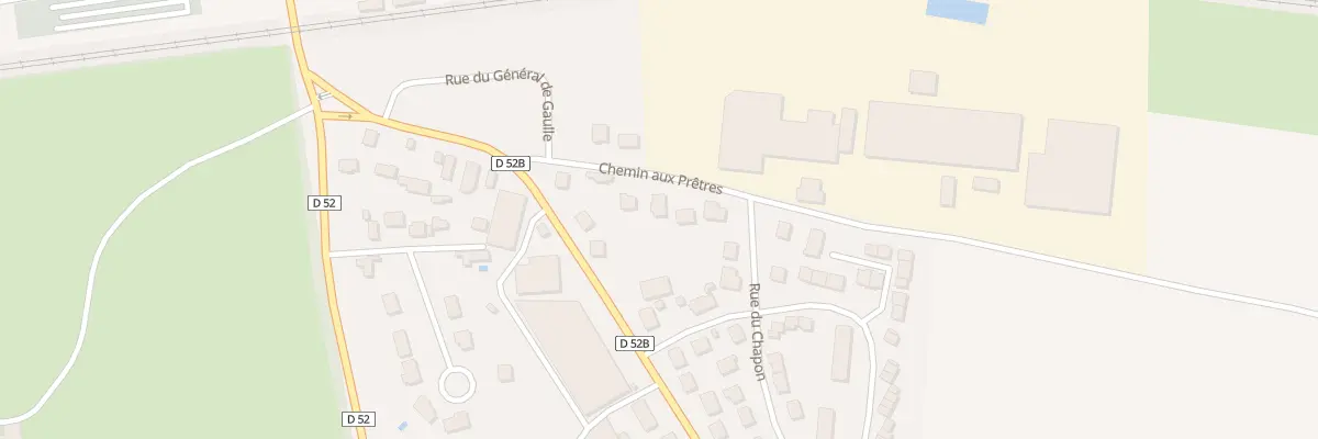 Plan du 4 Che aux Pretres à Pont-sur-Seine