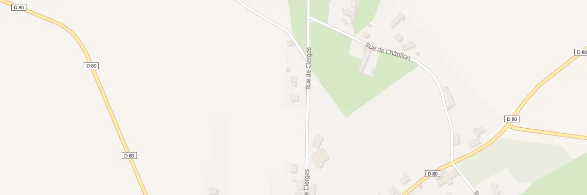 Plan du 9B Rue de Cierges à Ronchères