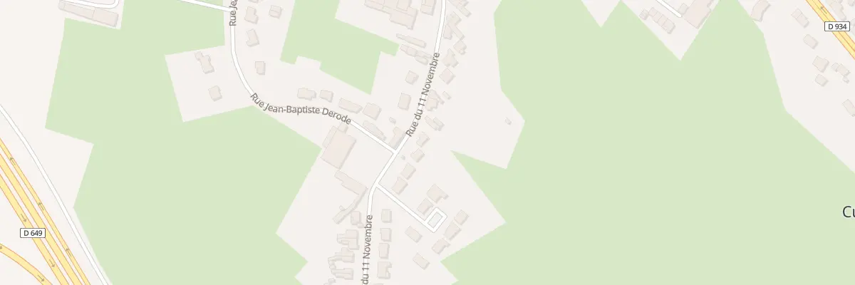 Plan du 37 Rue du 11 Novembre à Curgies