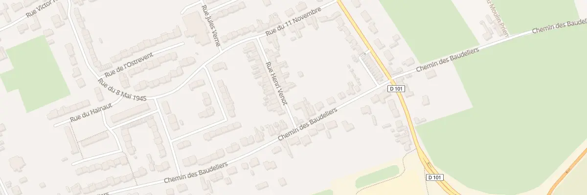 Plan du 17 Rue Henri Venot à Onnaing