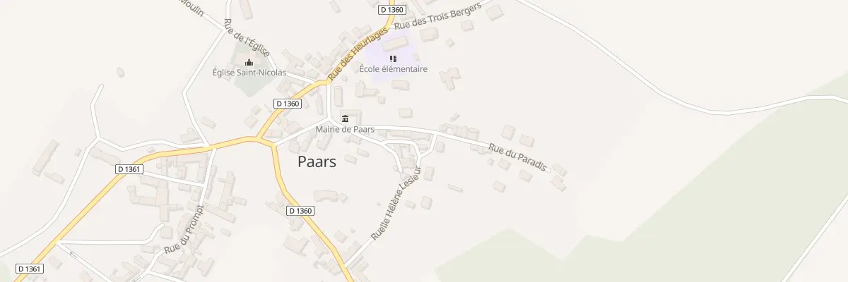 Plan du 5 Pl des Trailles à Paars