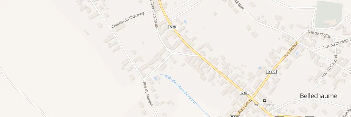 Plan du 4 Rue du Charmoy à Bellechaume