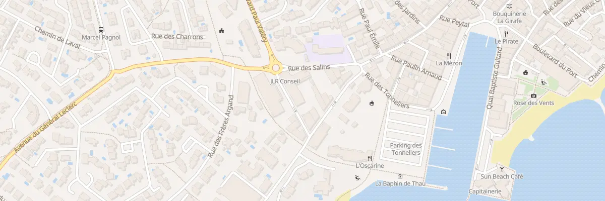 Plan du 5 Av Gal Leclerc Mal de France à Mèze
