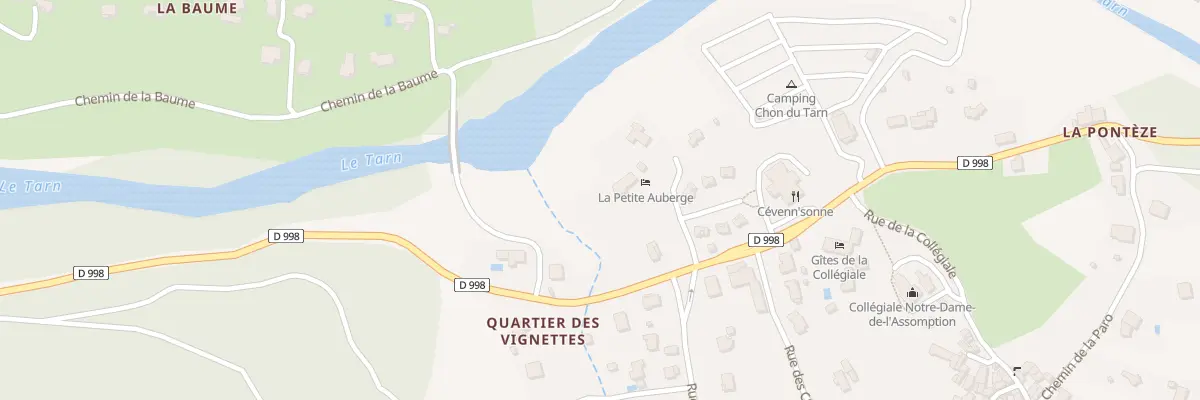 Plan du 5151 Imp de la Serve à Bédouès-Cocurès
