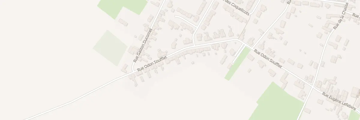 Plan du 29 Rue Odon Soufflet à Poix-du-Nord