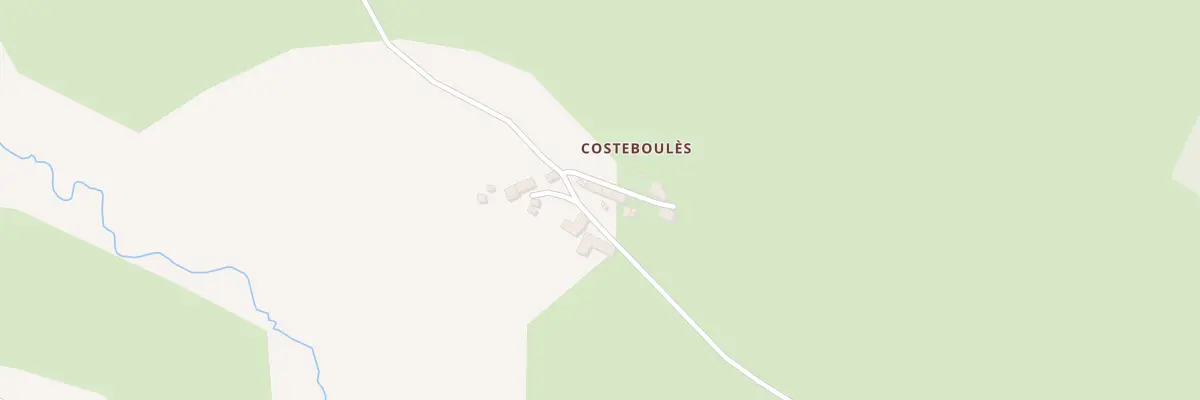 Plan du 5121 Costeboules à Arzenc-de-Randon