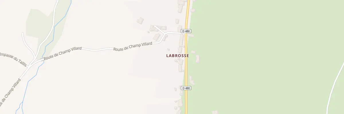 Plan du 5096 Labrosse à Servilly