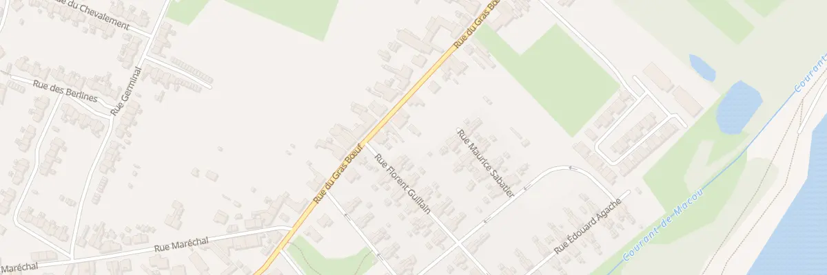 Plan du 68 Rue Gras Boeuf à Condé-sur-l’Escaut