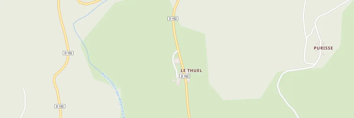 Plan du 5015 Le Thuel à Sainte-Agathe