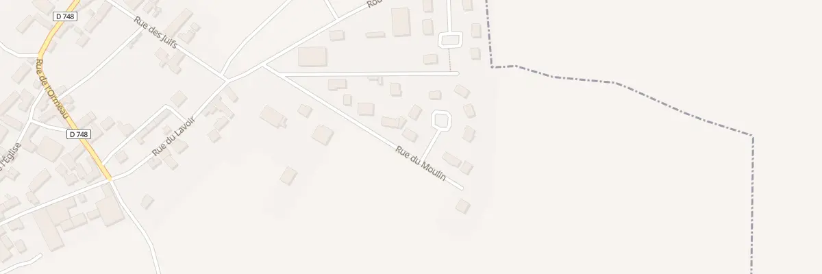 Plan du 7 Rue du Moulin à Montgenost