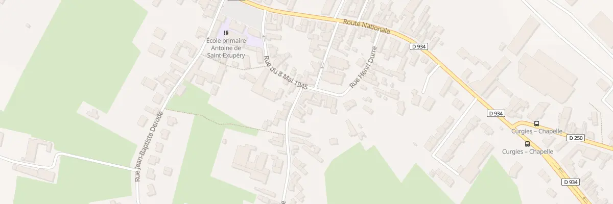 Plan du 51 Rue Henri Durre à Curgies