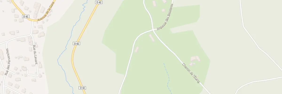 Plan du 6152 Les Faux à Saint-Rémy-sur-Durolle