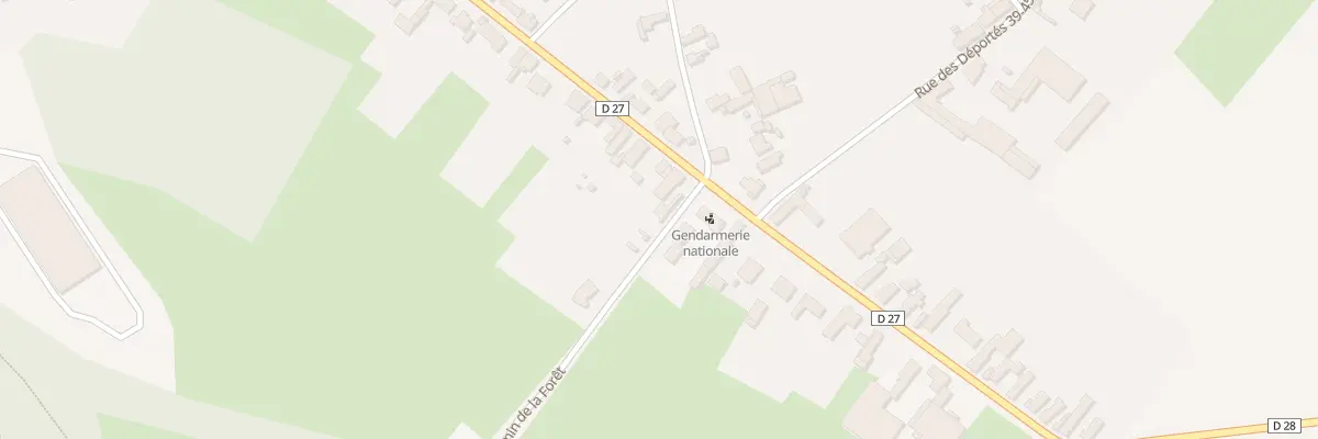 Plan du 2 Che de la Foret à Wassigny