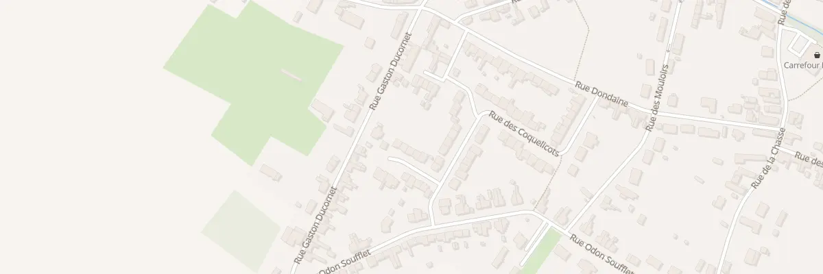 Plan du 8 Rue des Bleuets à Poix-du-Nord