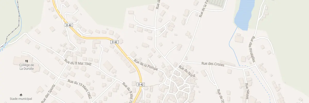 Plan du 9004 Rue des Vignes à La Monnerie-le-Montel